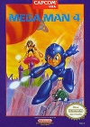 Mega Man 4 Box Art