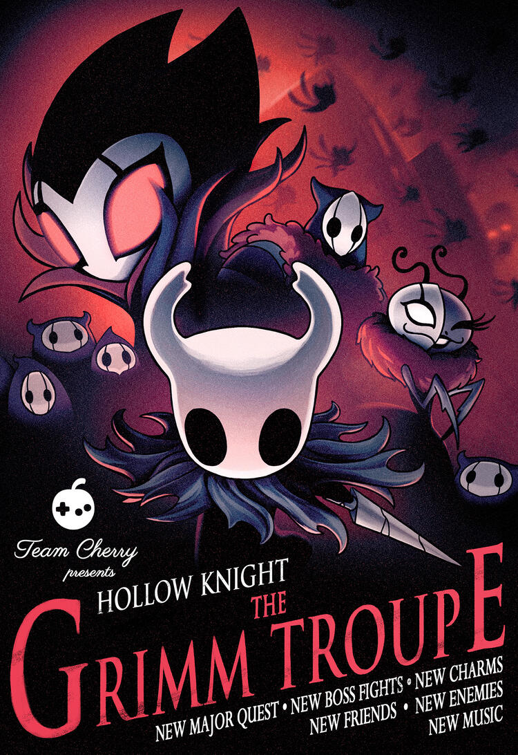 Hollow Knight - The Grimm Troupe Box Art