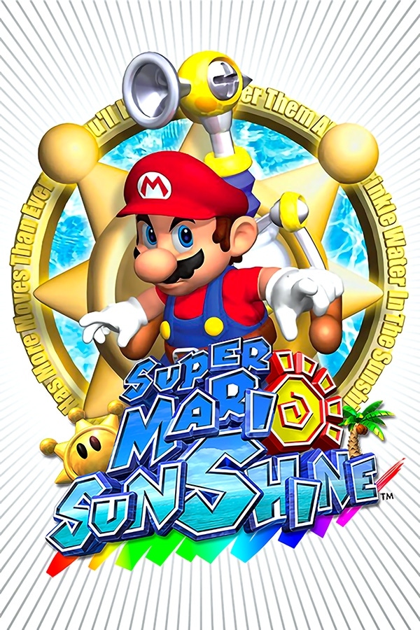 Super Mario Sunshine Box Art