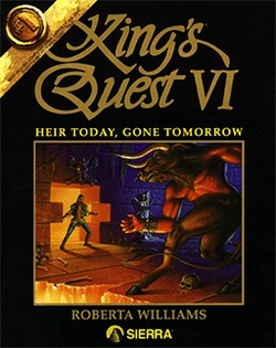 King's Quest VI: Heir Today, Gone Tomorrow Box Art