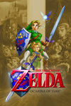 The Legend of Zelda: Ocarina of Time Box Art